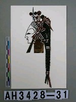 藏品(影偶頭—武旦)的圖片